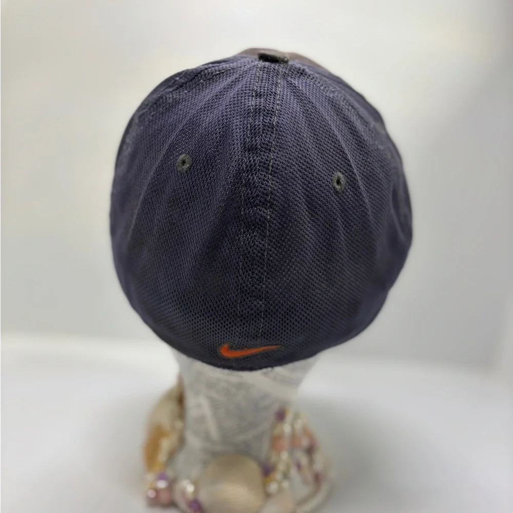 Nike Oregon State Beavers OSU Hat Cap Fitted XL Stretch Fit Black Orange